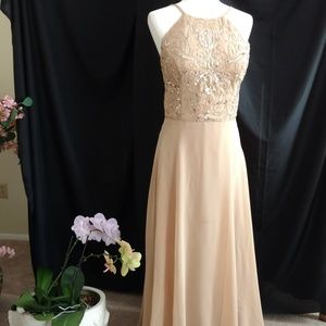 Adrianna Papell Platinum Long social Dress